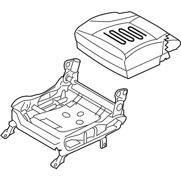 Kia 882003F810714 Cushion Assembly-Front S