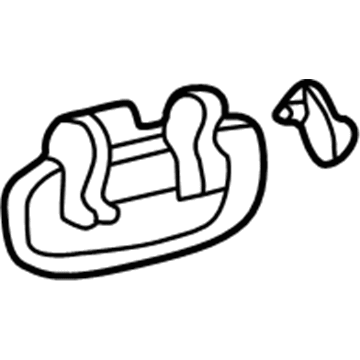 Toyota 69210-34040-B2 Handle, Outside