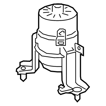 Lexus 12361-F0170 INSULATOR, Engine Mo