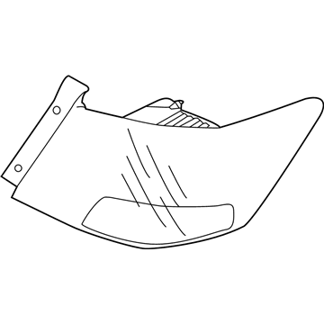 Kia 924121M010 Lens & Housing-Rear Combination Outside