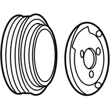 Mopar 68058044AB PULLEY-A/C Compressor