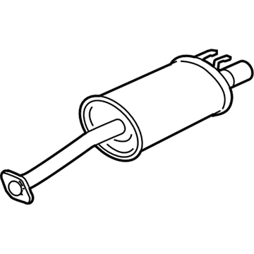 Honda 18307-SVA-A03 Muffler, Exhuast