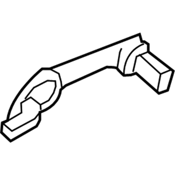 Acura 72141-SZN-A11ZB Handle R (Aspen White Pearl)