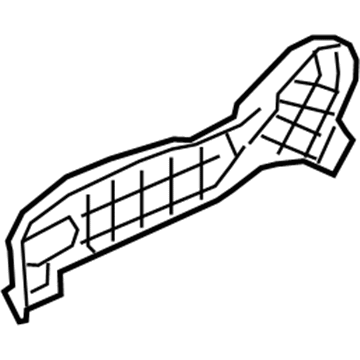 Hyundai 88291-H9000-WK Shield Cover-Front Seat Outer, RH