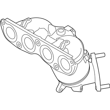 Kia 285102EJM0 Exhaust Manifold Catalytic Assembly