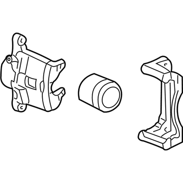 Honda 06452-ST7-505RM Caliper Sub-Assembly, Right Front (Reman)