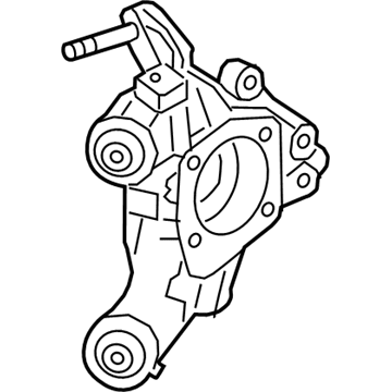 Acura 52215-TJB-A03 Knuckle Complete (4Wd)