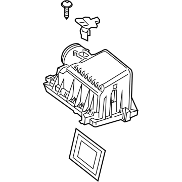 Lexus 17705-F2090 CAP SUB-ASSY, AIR CL