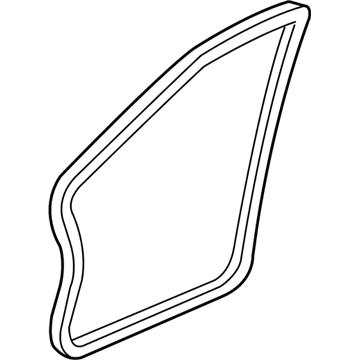 Honda 72315-TP6-A01 Seal, R. FR. Door Opening