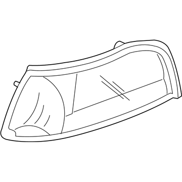 Ford 3W3Z-13200-BA Signal Lamp Assembly