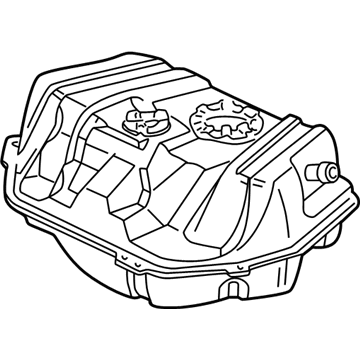 Acura 17500-S84-A10 Tank, Fuel