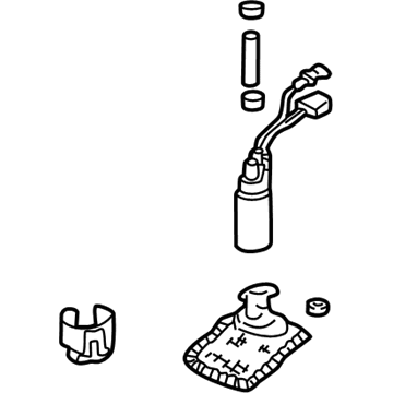 Acura 17040-S3M-A00 Pump Set, Fuel