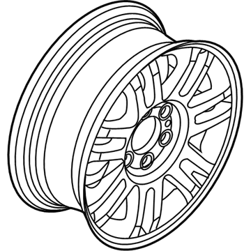 Ford 9L3Z-1007-H Wheel, Alloy