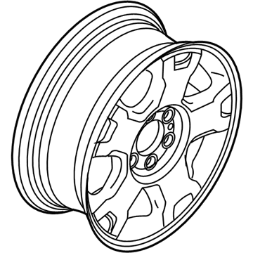 Ford 9L3Z-1007-D Wheel, Alloy
