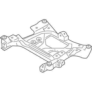 Nissan 54401-38B0A Member Complete-Front Suspension