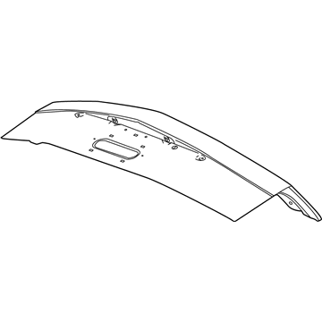 GM 84168369 Trunk Lid