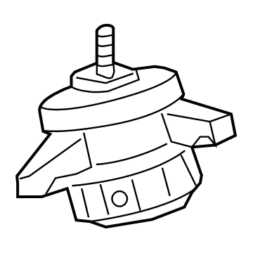 GM 84468648 Mount