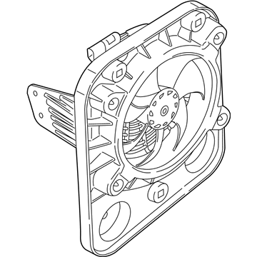 BMW 17-42-8-608-033 Electric Fan