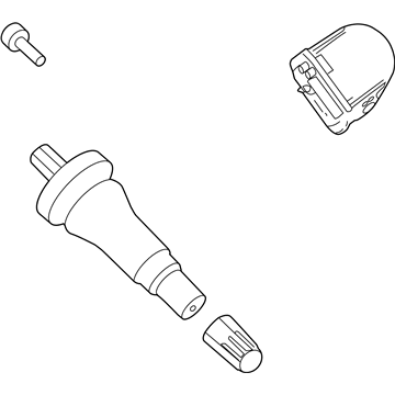 Ford HC3Z-1A189-A Tire Pressure Sensor