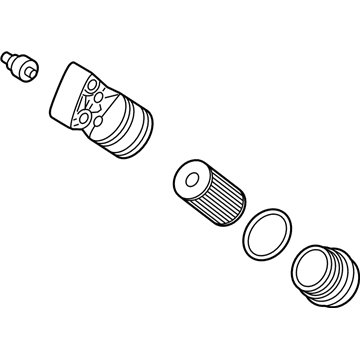 Hyundai 26300-3CKB0 Oil Filter Complete Assembly