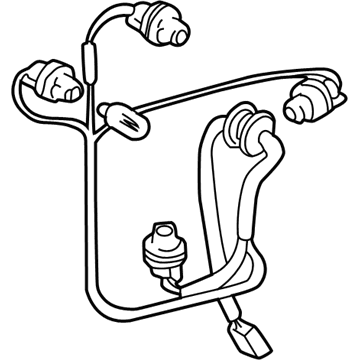 Lexus 81555-30860 Cord, Rear Combination