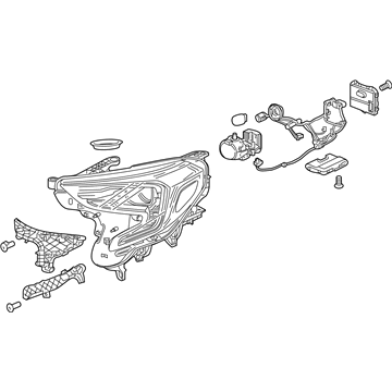 GM 84815560 Headlamp Assembly