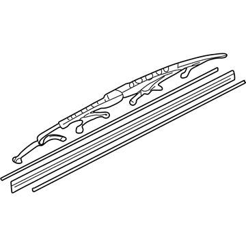 Acura 76730-S6M-J01 Rear Wiper Blade (500MM)