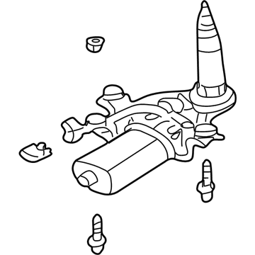 Acura 76710-S6M-013 Motor, Rear Windshield Wiper