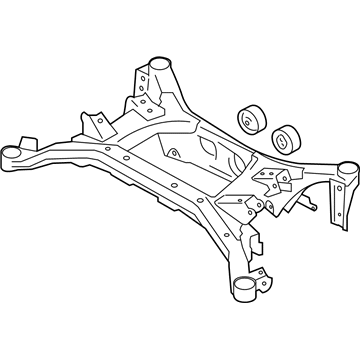 Toyota SU003-00349 Suspension Crossmember