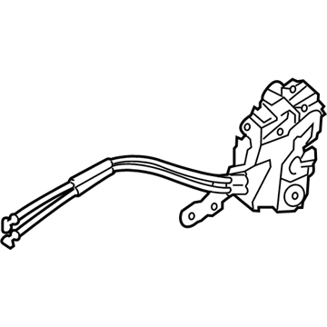 Kia 813201M250 Front Door-Lock Actuator Motor, Right