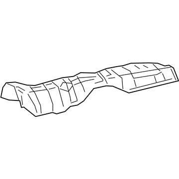 Lexus 58152-07021 INSULATOR, FR Floor