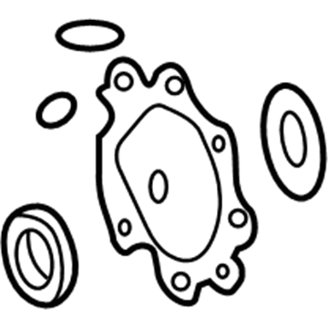 Toyota 04446-0C020 Power Steering Pump Gasket Set