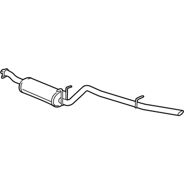 Ford XL3Z-5230-AB Muffler