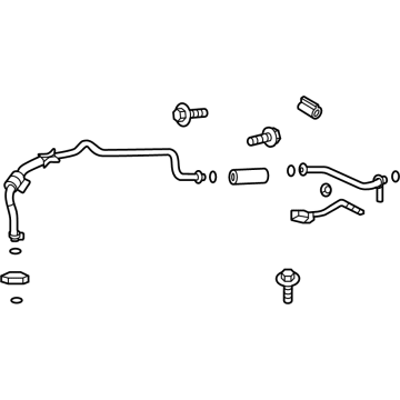 Toyota 88720-42010 Hose & Tube Assembly