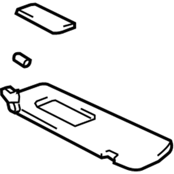 Toyota 74310-AC181-A0 Sunvisor