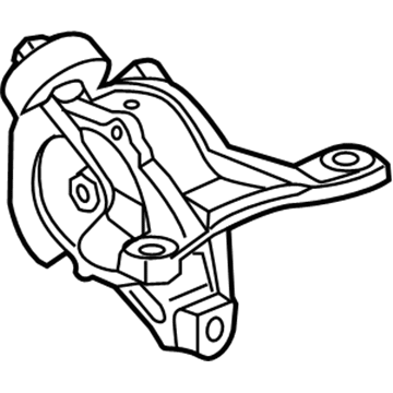 Honda 50850-TK6-912 Rubber, Transmission Mounting