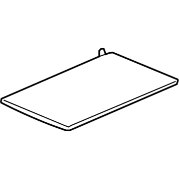 Honda 83407-THR-A01ZA Mat, FR. Console *NH900L* (DEEP BLACK)