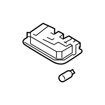 Kia 92850Q5000BGA Lamp Assembly-Room