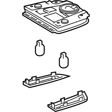 Toyota 81260-47090-B0 Map Lamp Assembly