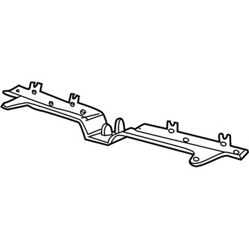BMW 61-66-8-360-180 Supporting Rail For Hose In Engine Hood