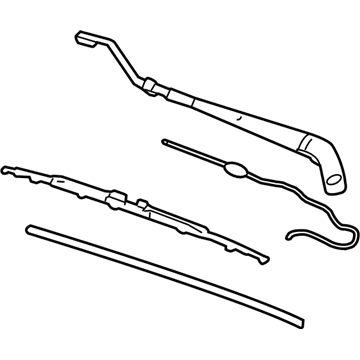 GM 15869741 Arm Asm-Windshield Wiper