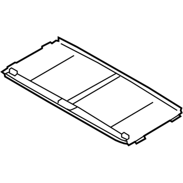 Ford 7L3Z-78519A02-AB Sunshade