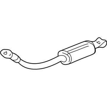 GM 22676850 Converter & Pipe