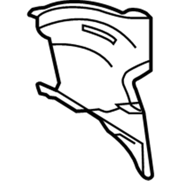 Hyundai 31220-3X000 Protector-Fuel Tank
