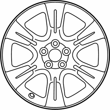 Toyota 42611-08210 Wheel, Alloy