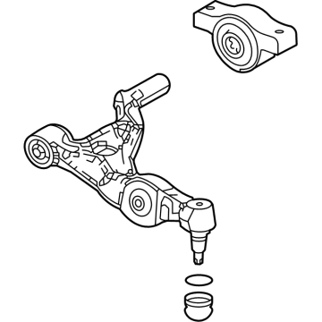 Acura 51360-TGV-A03 Arm, Left Front (Lower)