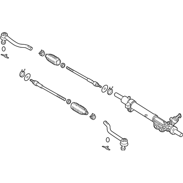 Infiniti 49001-9NC0A Power Steering Gear & Linkage Assembly