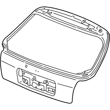 Honda 68100-S00-A03ZZ Tailgate