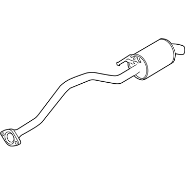 GM 19316292 Rear Muffler