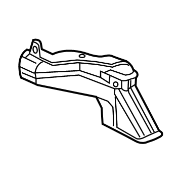 Acura 79102-TGV-A41 Duct Assembly, Heater